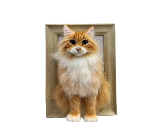 Framed Portrait-Cat